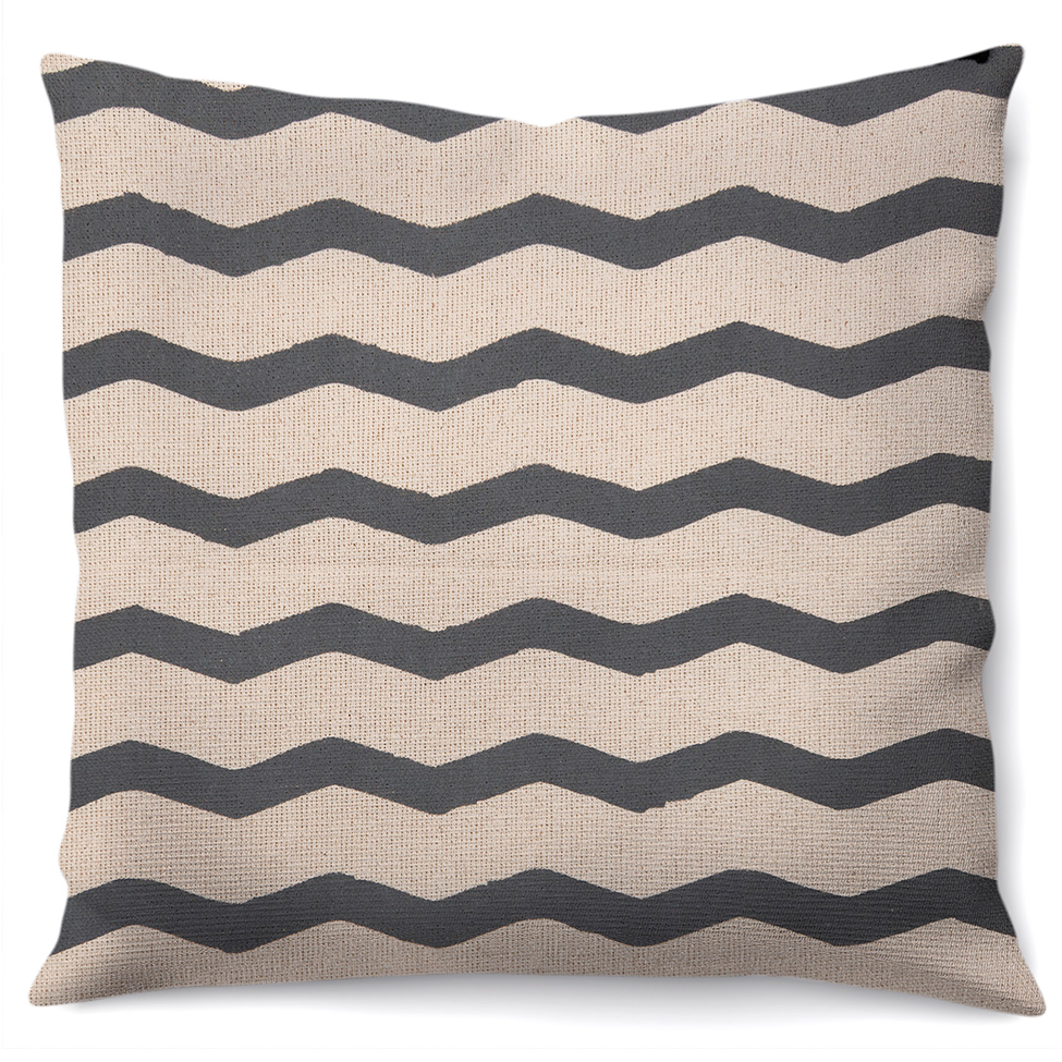 Almofada Neutro II 40x40 Cinza e Cru