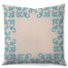 Almofada Neutro II40x40 Off White e Azul
