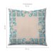 Almofada Neutro II40x40 Off White e Azul