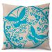 Almofada Neutro IV 40x40 Off White e Azul