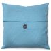 Almofada Solid Botão 40x40 Azul Claro