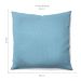Almofada Solid Envelope 40x40 Azul Claro
