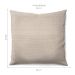 Almofada Solid Envelope 40x40 Natural