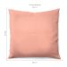 Almofada Solid Envelope 40x40 Salmão