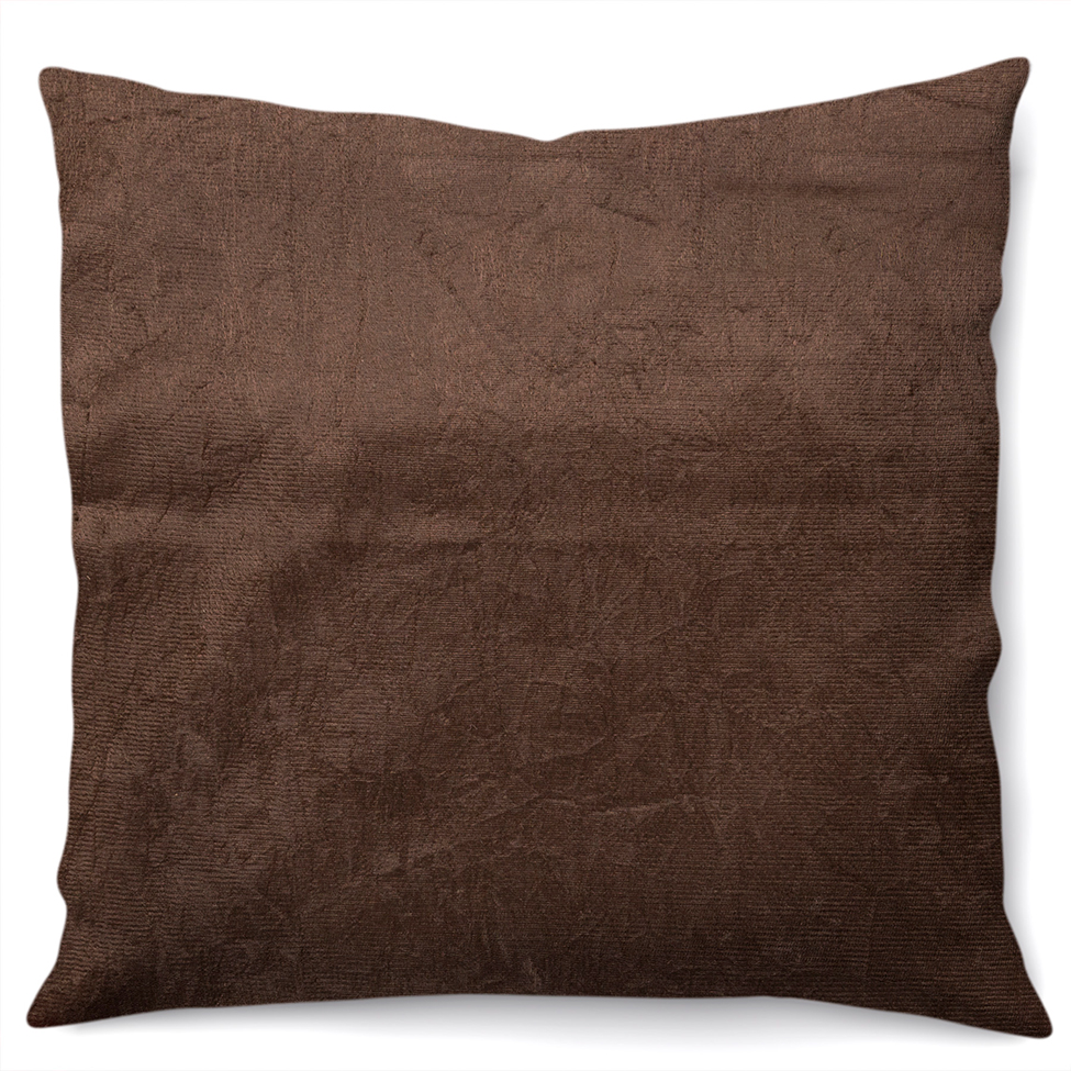 Almofada Sued 43x43 Marrom