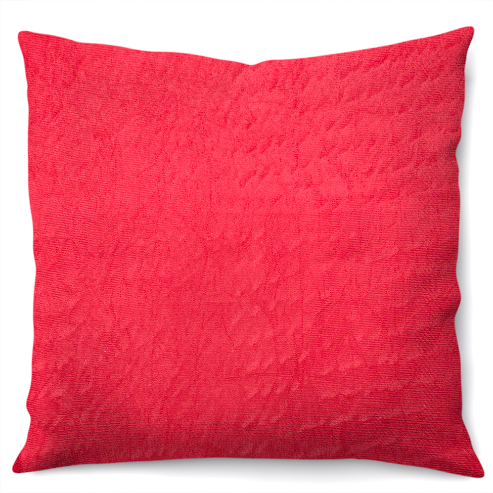 Almofada Sued 43x43 Vermelha
