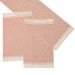 Caminho de Mesa Retangular 47x70 cm Diamante Ocre