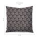 Capa de Almofada com Zíper Casa Blanca II Algodão Cinza e Marrom 43x43 cm