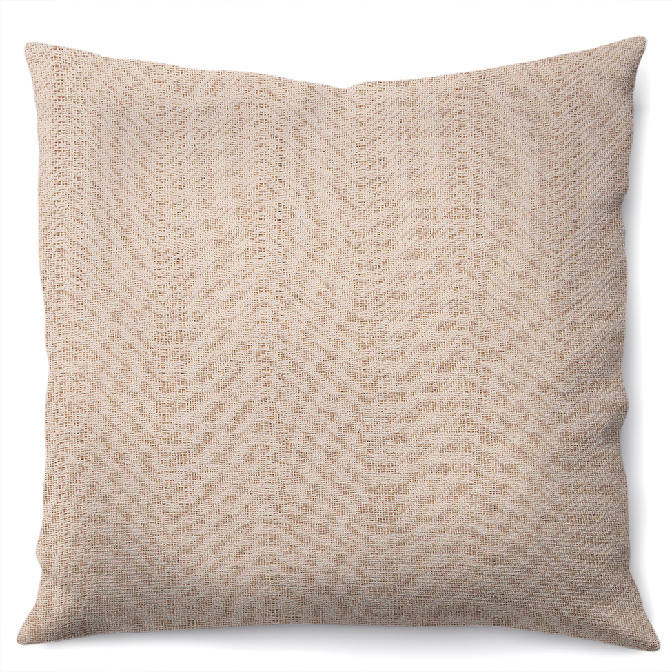 Capa de Almofada com Zíper Oslo Algodão Natural 40x40 cm