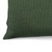 Capa de Almofada com Zíper Solid Botão Algodão Verde Oliva 40x40 cm