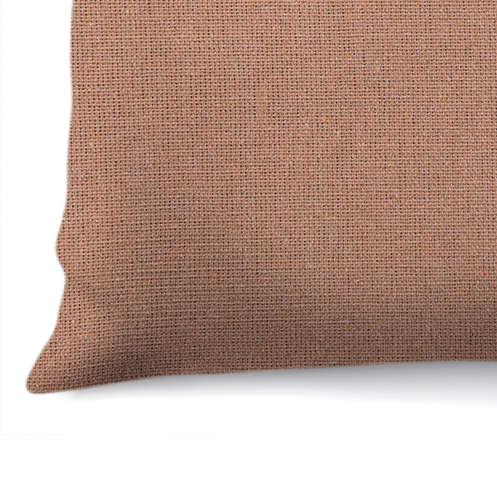 Capa de Almofada com Zíper Solid Envelope Algodão Ráfia 40x40 cm