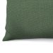 Capa de Almofada com Zíper Solid Envelope Algodão Verde Oliva 40x40 cm