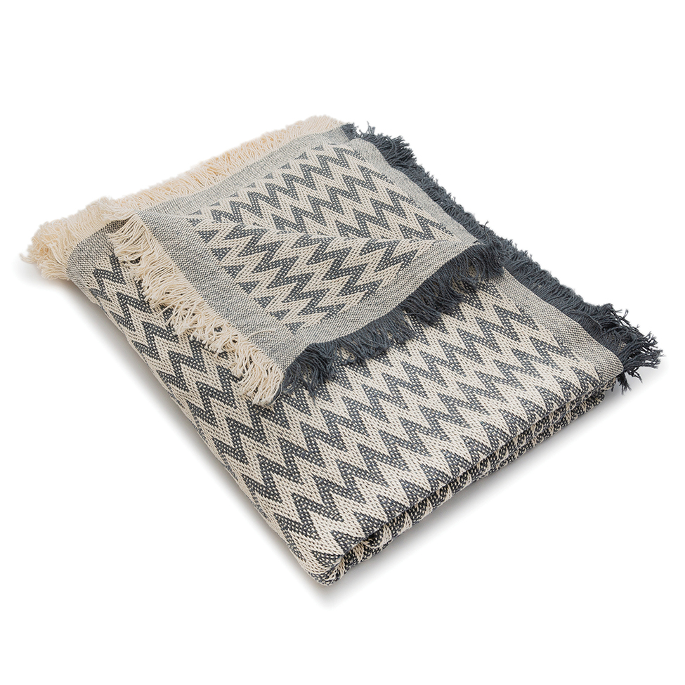 Manta Campestre Cinza 140x150 cm