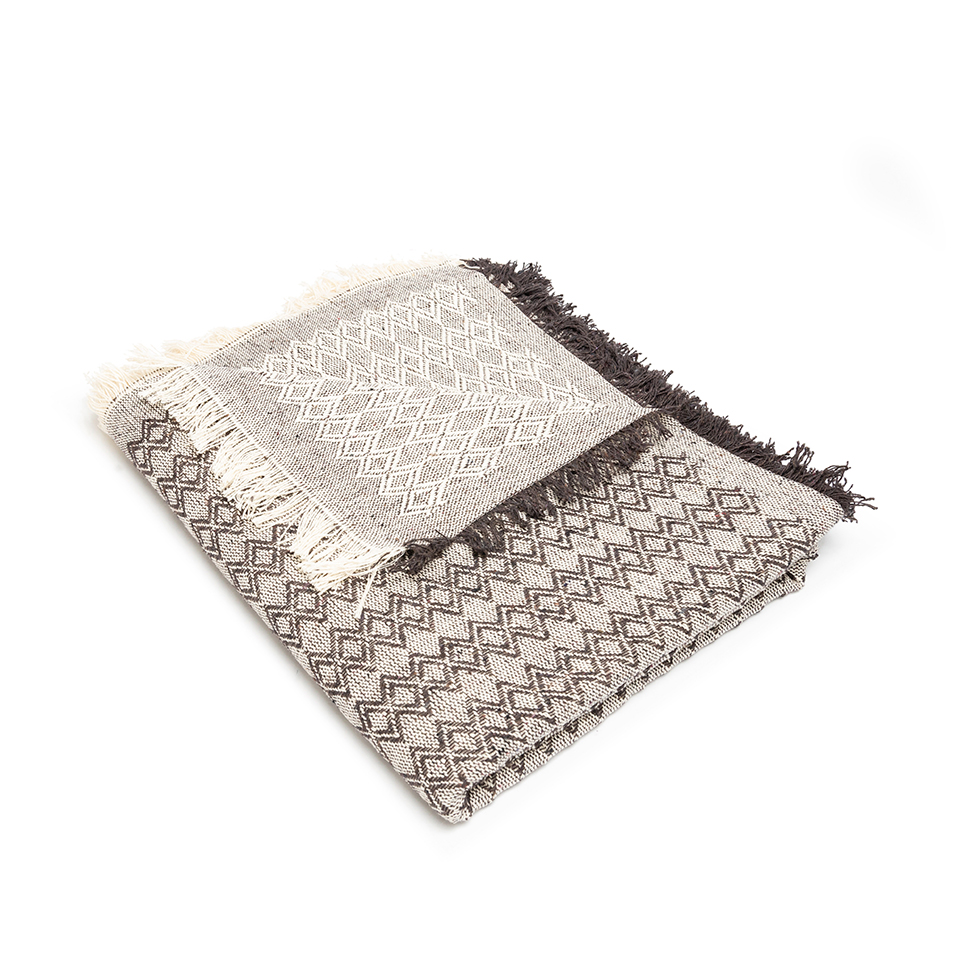 Manta Diamond Tabaco 180x150 cm