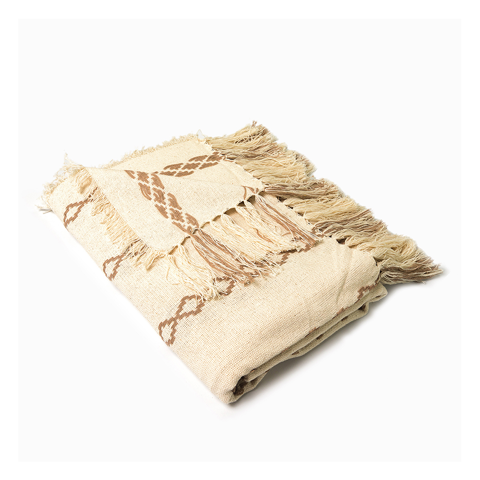 Manta Romana Creme 180x140 cm