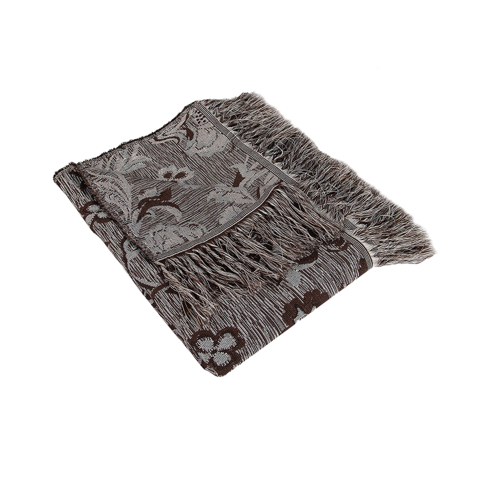 Manta Texas II Marrom 140x140 cm