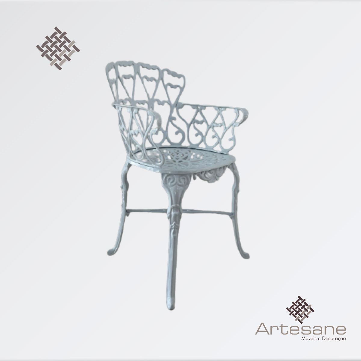 Conjunto de Mesa Jardim Viena Piscina Varanda Área Externa Área de Lazer Artesane Móveis