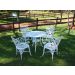 Conjunto de Mesa e Cadeiras Primavera Jardim Varanda Piscina Hotel Pousada