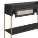 Aparador 2 Gavetas Palhinha 28936 Linha Oslo Nero Artesano