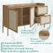 Aparador Balcao Buffet 139 Cm Pes Madeira 27969 Oslo Hanover Artesano