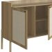 Aparador Balcao Buffet 139 Cm Pes Madeira 27969 Oslo Hanover Artesano