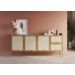 Aparador Balcao Buffet 183 Cm Pes Metal 28935 Oslo Hanover Artesano