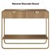 Aparador Organico 2 Gavetas 100 cm 28066 Hanover Dourado Artesano