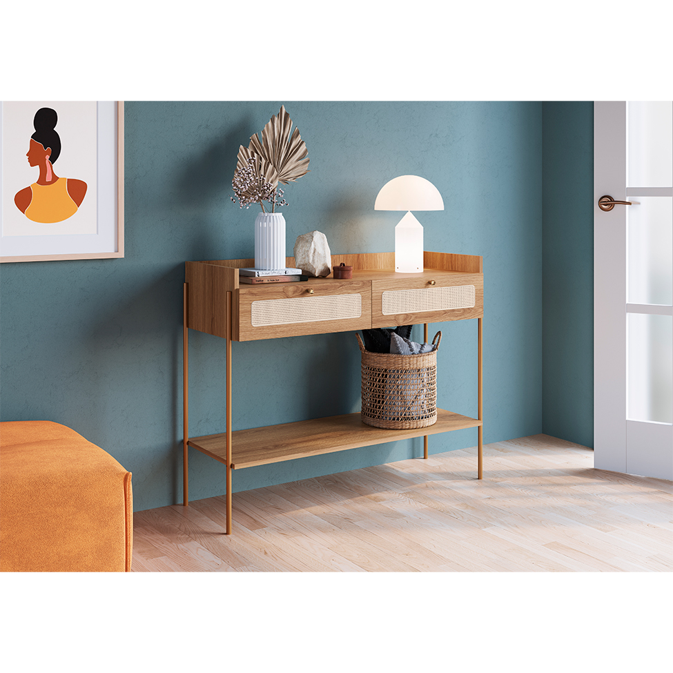 Aparador Oslo 2 GV Hanover e Dourado