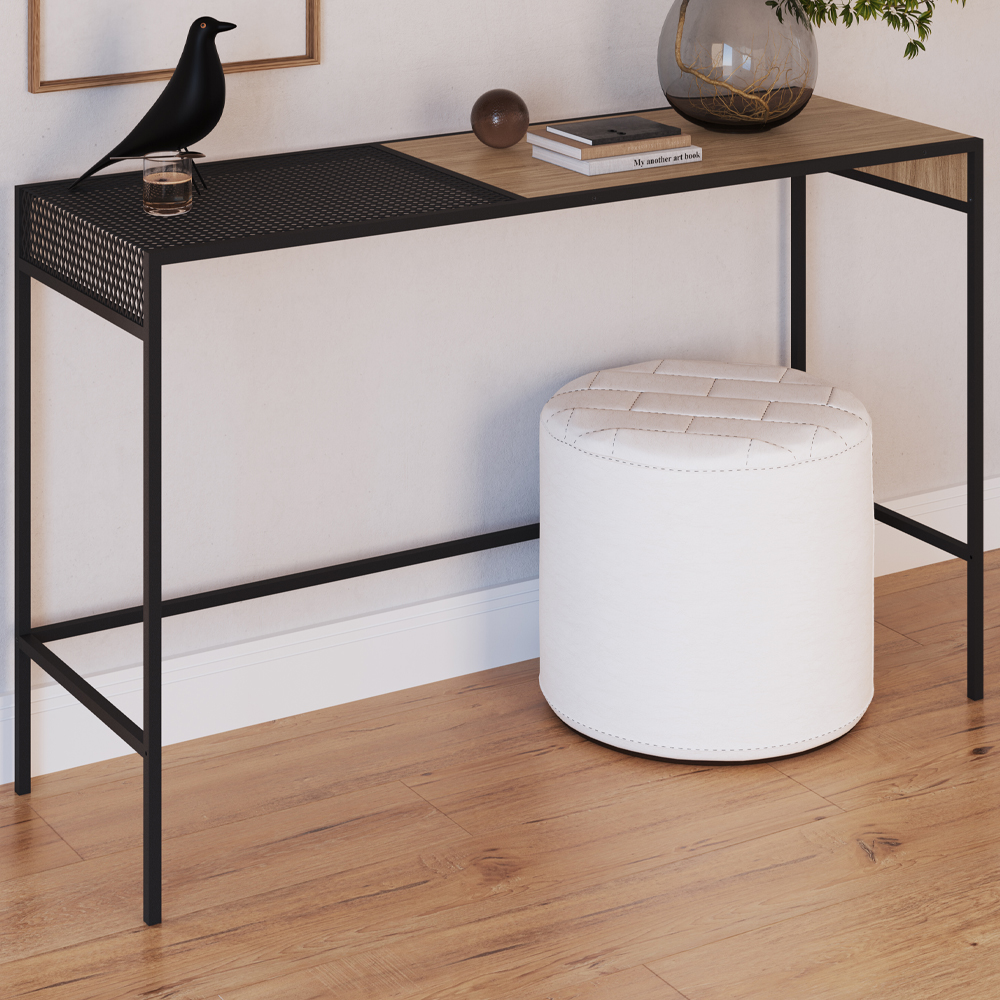 Aparador Para Sala 120cm Est Aço York Hanover Artesano