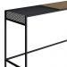 Aparador York Dinâmico 120cm Estrutura Preto Fosco - Vermont