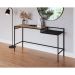 Aparador York Hanover e Preto 140 cm