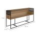 Aparador York Hanover e Preto 160 cm