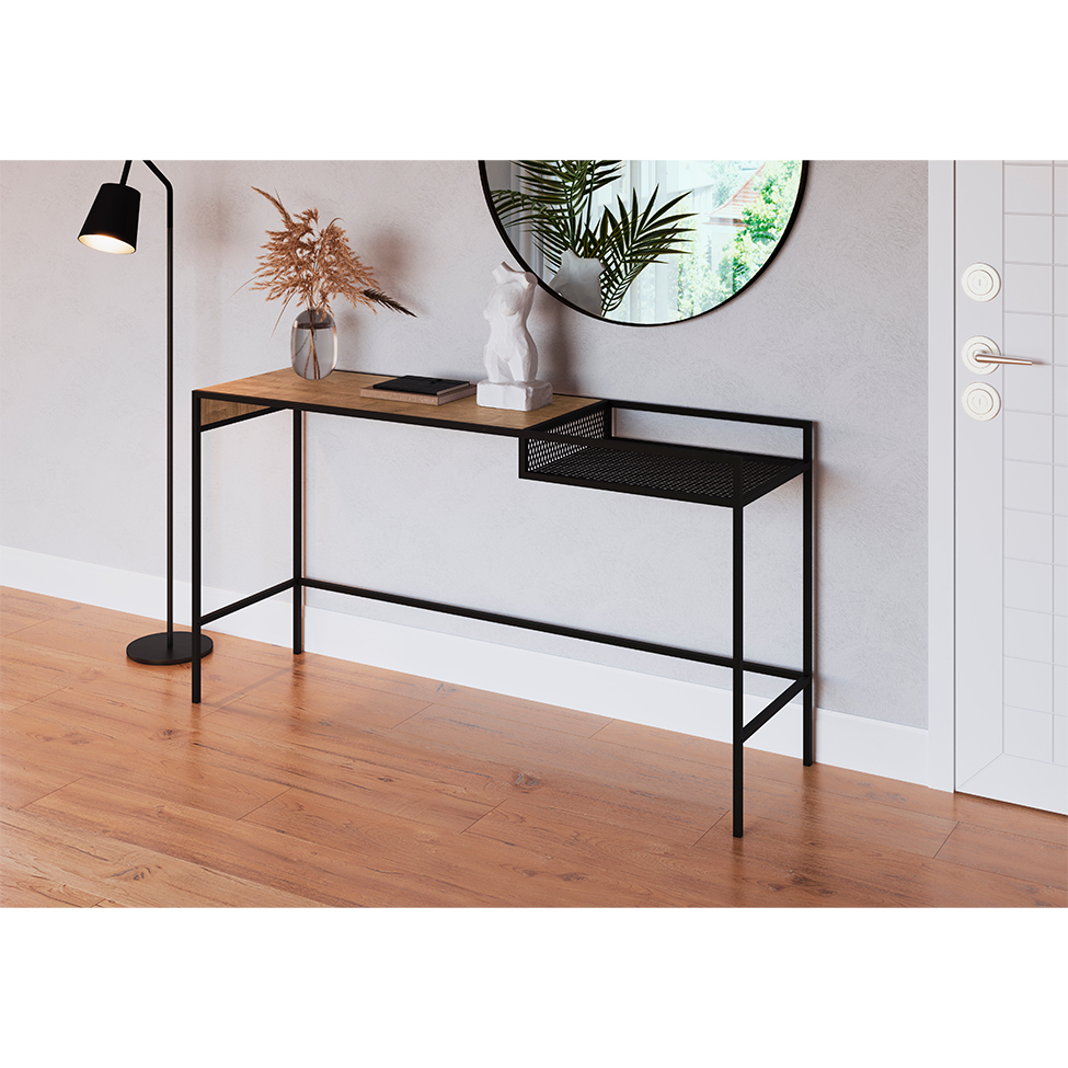 Aparador York Vermont e Preto 140 cm