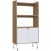 Armario Alto 2 Portas 157x80 cm 27996 Hanover Branco Artesano