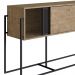 Balcão Buffet York 100cm Estrutura Preto Fosco - Vermont