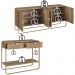 Balcao Buffet E Aparador 180 cm Organica Hanover Dourado Artesano