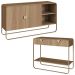 Balcao Buffet E Aparador Organica Hanover Dourado Artesano