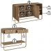 Balcao Buffet E Aparador Organica Hanover Dourado Artesano