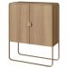 Balcao Buffet Organico 2 Portas 90 cm 28065 Hanover Dourado Artesano