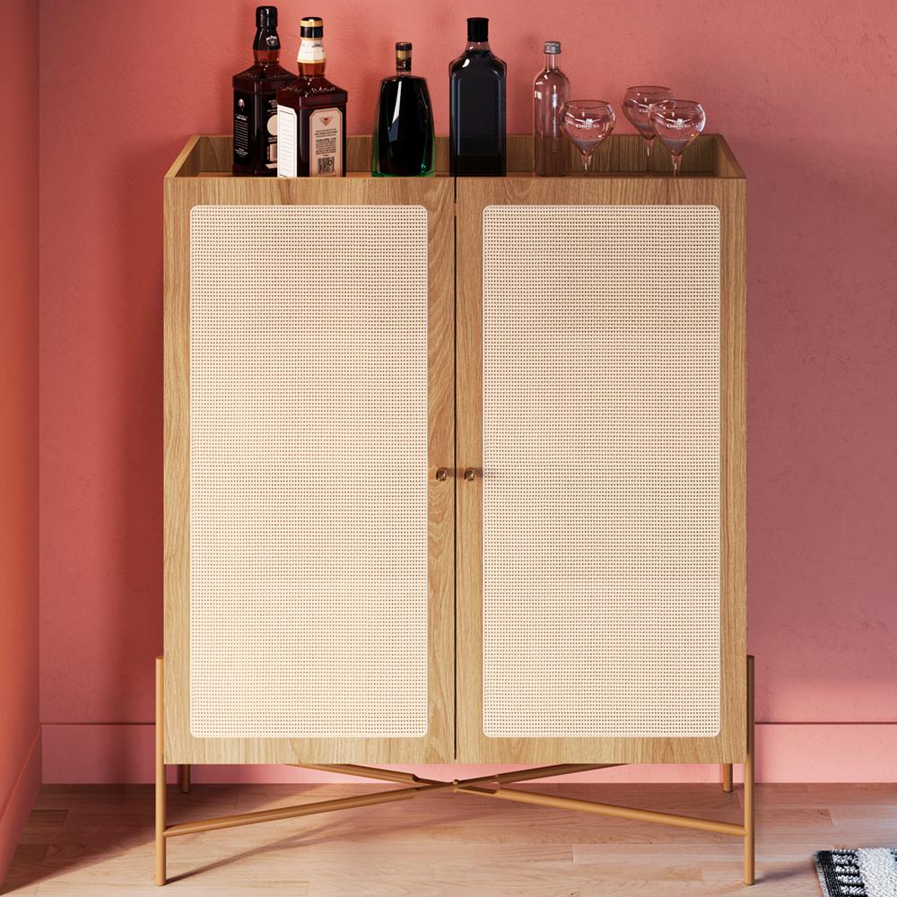 Balcao Cafe Bar 2 Portas 93 Cm Pes Metal 28929 Oslo Hanover Artesano