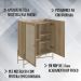 Balcao Cafe Bar 2 Portas 93 Cm Pes Metal 28929 Oslo Hanover Artesano
