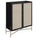 Balcao Cafe Bar 2 Portas 93 Cm Pes Metal 28929 Oslo Nero Artesano