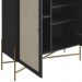 Balcao Cafe Bar 2 Portas 93 Cm Pes Metal 28929 Oslo Nero Artesano