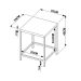 Banco Steel Quadra Vermont e Preto