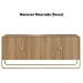 Buffet Aparador Organico 4 Portas 180 cm 28075 Hanover Dourado Artesano