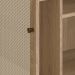 Buffet Bar Oslo 2 PT Hanover e Dourado 110 cm