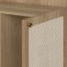 Buffet Bar Oslo 2 PT Hanover e Dourado 81 cm