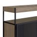 Buffet Bar York 100cm Estrutura Preto Fosco - Hanover