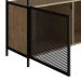Buffet Bar York 100cm Estrutura Preto Fosco - Vermont