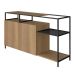 Buffet York 2 PT Hanover e Preto